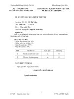đồ án  sấy thùng quay xuôi chiều 2,5 tấn
