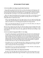 Đồ án tốt nghiệp lập và thẩm định dự án xây dựng siêu thị nội thất ngành kinh tế xây dựng