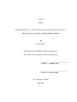 Sputter deposition of iron oxide and tin oxide based films 
