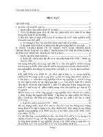 Tiểu luận phát triển kinh tế thị trường theo định hướng XHCN  