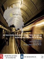 Quy hoạch không gian ngầm khu đô thị nhơn trạch đồng nai