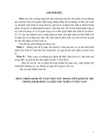 Tiểu luận phát triển kinh tế tư bản nhà nước trong nền kinh tế thị trường định hướng XHCN ở VN 