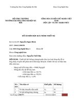 đồ án  đồ án chưng luyện đĩa lỗ có ống chảy chuyền