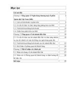 Báo cáo thực tập tại ngân hàng NHTMCP quân đội (MB) chi nhánh Bắc Hải