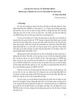 GIẢI QUYẾT NỢ XẤU CÓ TÍNH HỆ THỐNG TRONG QUÁ TRÌNH TÁI CƠ CẤU NỀN KINH TẾ VIỆT NAM