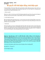 VIET BAI LUAN TIENG ANH HIEU QUA