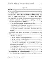 Báo cáo thực tập tại ngân hàng ngân hàng phát triển việt nam (VDB) chi nhánh tỉnh thái bình