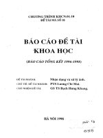 Nghiên cứu một cách tiếp cận mới trong xử lý ảnh dùng công cụ của hình học fractal 
