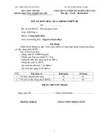Đồ án cô đặc  thtt KNO3