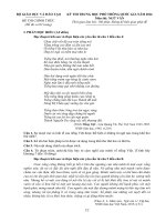 Đáp án  đề thi chính thức THPT quốc gia môn văn năm 2016