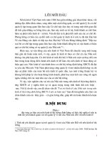 Tiểu luận vai trò kinh tế của nhà nước trong nền kinh tế thị trường định hướng XHCN ở nước ta 