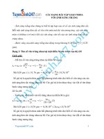 cac dang bai tap giao thoa voi anh sang trang