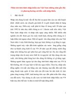 Phân tích tình hình nhập khẩu của việt nam những năm gần đây và phương hướng cải tiến xuất nhập khẩu 