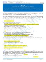 ĐỀ SỐ 01 GIÁO VIÊN: ĐỖ NGỌC HÀ – PHẠM VĂN TÙNG