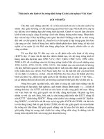 Tiểu luận phát triển nền kinh tế thị trường định hướng XHCN ở VN 