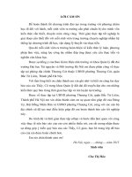 Đánh giá hiệu quả sử dụng đất nông nghiệp tại phường Thượng Cát, quận Bắc Từ Liêm Hà Nội