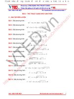 Thủ thuật CASIO khử căn thức của VTED