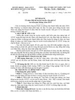 Kế hoạch tổ chức Hội thi an toàn giao thông