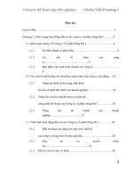 Luận văn đầu tư nâng cao năng lực cạnh tranh tại công ty CP sông đà 1 trong những năm gần đây 