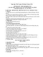 Giáo án Mầm non: Chủ đề động vật