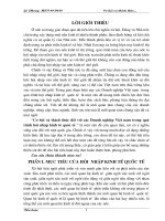 Tiểu luận cơ hội và thách thức đối với các doanh nghiệp Việt Nam trong quá trình hội nhập kinh tế quốc tế