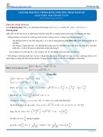 giải hệ phương trình bằng phương pháp hàm số