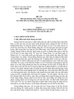 Đề Án Đổi mới phương thức, nâng cao năng lực lãnh đạo