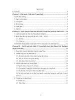 Luận văn nghiên cứu về tình hình kinh tế trung quốc