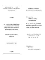 THỰC TRẠNG NGUY CƠ NHIỄM Candida sp,Trichomonas vaginalis ĐƯỜNG SINH DỤC PHỤ NỮ TUỔI SINH ĐẺ TẠI HUYỆN TAM NÔNG TỈNH PHÚ THỌ VÀ  HIỆU QUẢ ĐIỀU TRỊ GIÁO DỤC SỨC KHỎE