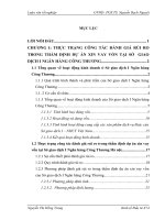 Luận văn rủi ro và đánh giá rủi ro trong thẩm định dự án xin vay vốn tại sở giao dịch 1 ngân hàng NHTMCP công thương (vietinbank) 