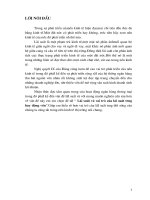 Tiểu luận lãi suất và vai trò của lãi suất trong huy động vốn 