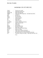 Luận văn thẩm định dự án đầu tư của các doanh nghiệp ngành điện tại ngânhàng NHTMCP quân đội (MB) - chi nhánh Hoàn Kiếm