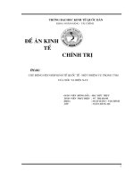 Luận văn chủ động hội nhập kinh tế quốc tế  1 nhiệm vụ trọng tâm của nước ta hiện nay 