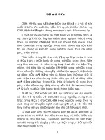 Tiểu luận thực trạng đầu tư cho CNH hđh nông nghiệp nông thôn 