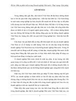 Luận văn tình hình đầu tư phát triển trong doanh nghiệp nhà nước thực trạng và giải pháp 