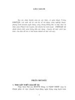 Luận văn quy chế pháp lý về cho vay có bảo đảm tài sản và thực tiễn áp dụng tại ngân hàng NHTMCP công thương (vietinbank) đống đa 