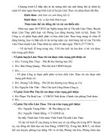 Chương trình điều hành lễ thắp nến tri ân