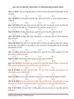 BAI TAP PHUONG PHAP DEM VA TINH CTCT HCHC