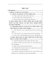 Luận văn đầu tư phát triển nhà ở cho công nhân trong các khu công nghiệp việt nam thực trạng và giải pháp 