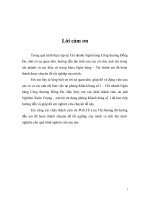 Luận văn nâng cao chất lượng bảo lãnh của chi nhánh ngân hàng NHTMCP công thương (vietinbank) đống đa 