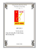 Đồ án 2 trả lời câu hỏi môn điện tử viễn thông