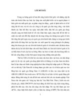 Tiểu luận hội nhập AFTA cơ hội và thách thức với các doanh nghiệp công nghiệp việt nam 