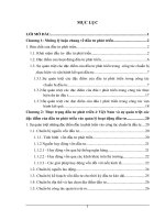 Luận văn đặc điểm của đầu tư phát triển và sự quán triệt các đặc điểm của đầu tư phát triển vào công tác chuẩn bị thực hiện và vận hành kết quả đầu tư 