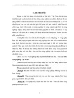 Luận văn giải pháp đẩy mạnh thu hút vốn đầu tư vào các khu công nghiệp việt nam 