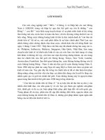 Tiểu luận diễn biến, nguyên nhân của cuộc khủng hoảng tài chính tiền tệ châu á và giải pháp ngăn ngừa ảnh hưởng của nó đến nền kinh tế nước ta 