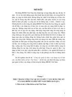 Luận văn công tác quản lý đầu tư xây dựng trụ sở làm việc của bảo hiểm xã hội việt nam 