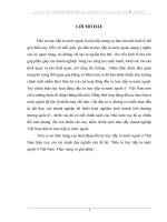 Tiểu luận FDI ra nước ngoài ở việt namthực trạng và giải pháp 