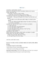 An toàn lao động trong xây dựng công trình đô thị