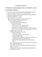 ĐỀ CƯƠNG NGUYÊN LÝ triết học của chủ nghĩa Mác – Lênin