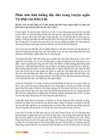 Phân tích tình huống độc đáo trong truyện ngắn Vợ nhặt của Kim Lân